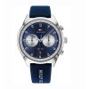 Tommy Hilfiger Men’s Quartz Silicone Strap Blue Dial 44mm Watch 1791781 UAE DUBAI AJMAN SHARJAH ABU DHABI RAS AL KHAIMA UMM UL QUWAIN ALAIN FUJAIRAH