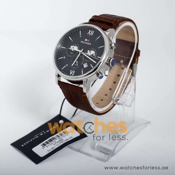 Tommy Hilfiger Men’s Quartz Leather Strap Blue Dial 44mm Watch 1710393 UAE DUBAI AJMAN SHARJAH ABU DHABI RAS AL KHAIMA UMM UL QUWAIN ALAIN FUJAIRAH