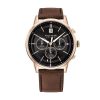 Tommy Hilfiger Men’s Quartz Leather Strap Black Dial 44mm Watch 1791631 UAE DUBAI AJMAN SHARJAH ABU DHABI RAS AL KHAIMA UMM UL QUWAIN ALAIN FUJAIRAH