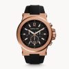 Michael Kors Men’s Chronograph Silicone Strap Black Dial 45mm Watch MK8184 UAE DUBAI AJMAN SHARJAH ABU DHABI RAS AL KHAIMA UMM UL QUWAIN ALAIN FUJAIRAH