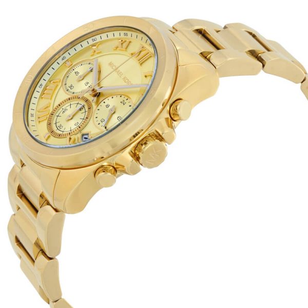 Michael Kors Women’s Quartz Chronograph Stainless Steel Gold Dial 40mm Watch MK6366 UAE DUBAI AJMAN SHARJAH ABU DHABI RAS AL KHAIMA UMM UL QUWAIN ALAIN FUJAIRAH