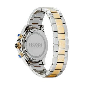 Hugo Boss Men’s Chronograph Stainless Steel Silver Dial 46mm Watch 1512960 UAE DUBAI AJMAN SHARJAH ABU DHABI RAS AL KHAIMA UMM UL QUWAIN ALAIN FUJAIRAH