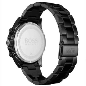 Hugo Boss Men’s Chronograph Quartz Stainless Steel Black Dial 45mm Watch 1513754 UAE DUBAI AJMAN SHARJAH ABU DHABI RAS AL KHAIMA UMM UL QUWAIN ALAIN FUJAIRAH