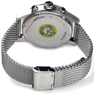 Hugo Boss Men’s Quartz Stainless Steel Grey Dial 41mm Watch 1513440 UAE DUBAI AJMAN SHARJAH ABU DHABI RAS AL KHAIMA UMM UL QUWAIN ALAIN FUJAIRAH