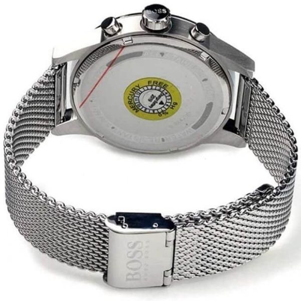Hugo Boss Men’s Quartz Stainless Steel Grey Dial 41mm Watch 1513440 UAE DUBAI AJMAN SHARJAH ABU DHABI RAS AL KHAIMA UMM UL QUWAIN ALAIN FUJAIRAH