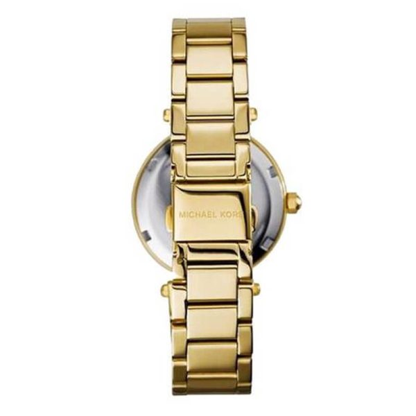 Michael Kors Women’s Quartz Chronograph Stainless Steel Gold Dial 33mm Watch MK6056 UAE DUBAI AJMAN SHARJAH ABU DHABI RAS AL KHAIMA UMM UL QUWAIN ALAIN FUJAIRAH