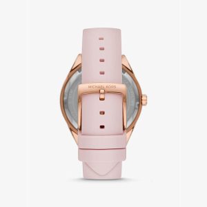 Michael Kors Women’s Quartz Silicone Strap Pink Dial 40mm Watch MK6946 UAE DUBAI AJMAN SHARJAH ABU DHABI RAS AL KHAIMA UMM UL QUWAIN ALAIN FUJAIRAH