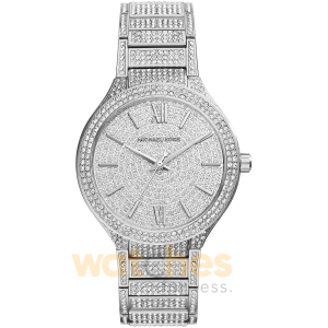 Michael Kors Women’s Quartz Stainless Steel Crystal Pave Dial 38mm Watch MK3359