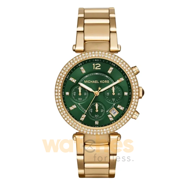 Michael Kors Women’s Quartz Chronograph Stainless Steel Green Dial 38mm Watch MK6263 UAE DUBAI AJMAN SHARJAH ABU DHABI RAS AL KHAIMA UMM UL QUWAIN ALAIN FUJAIRAH