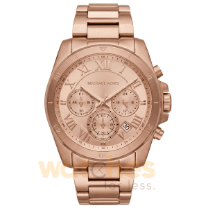 Michael Kors Women’s Quartz Chronograph Stainless Steel Rose Gold Dial 40mm Watch MK6367
