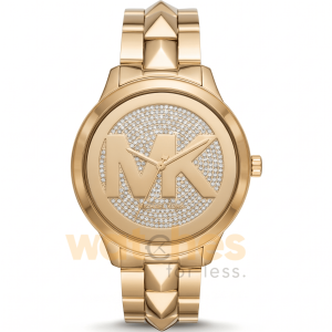 Michael Kors Women’s Quartz Stainless Steel Gold Dial 44mm Watch MK6714 UAE DUBAI AJMAN SHARJAH ABU DHABI RAS AL KHAIMA UMM UL QUWAIN ALAIN FUJAIRAH