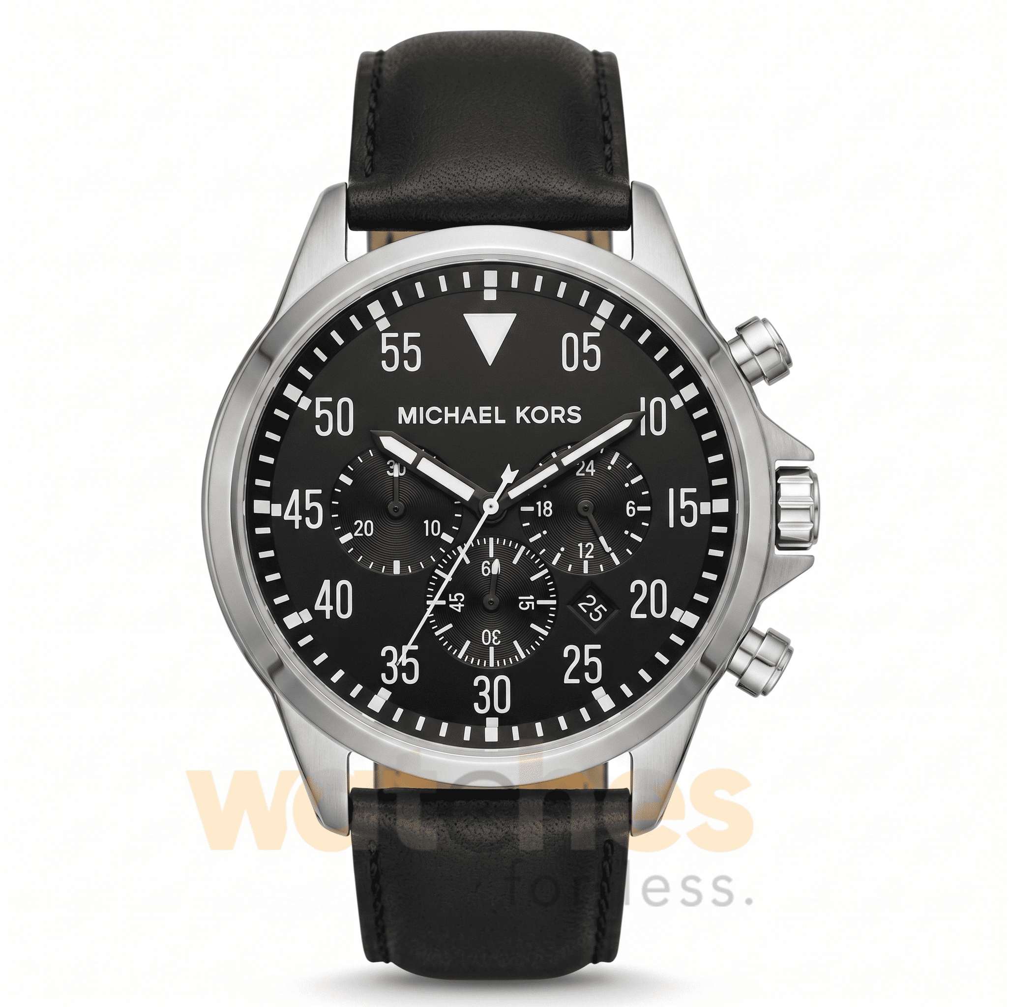 Michael Kors Men’s Chronograph Quartz Leather Strap Black Dial 45mm Watch MK8442 UAE DUBAI AJMAN SHARJAH ABU DHABI RAS AL KHAIMA UMM UL QUWAIN ALAIN FUJAIRAH