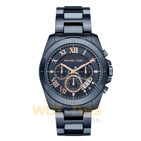 Michael Kors Men’s Chronograph Quartz Stainless Steel Blue Dial 44mm Watch MK8610 UAE DUBAI AJMAN SHARJAH ABU DHABI RAS AL KHAIMA UMM UL QUWAIN ALAIN FUJAIRAH