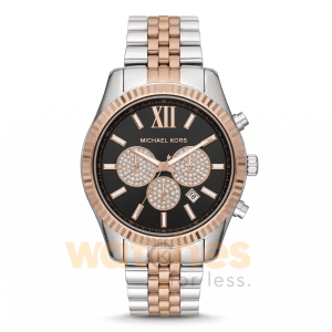 Michael Kors Men’s Chronograph Quartz Stainless Steel Black Dial 45mm Watch MK8714 UAE DUBAI AJMAN SHARJAH ABU DHABI RAS AL KHAIMA UMM UL QUWAIN ALAIN FUJAIRAH