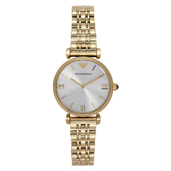 Emporio Armani Women’s Quartz Stainless Steel Silver Dial 32mm Watch AR1877 UAE DUBAI AJMAN SHARJAH ABU DHABI RAS AL KHAIMA UMM UL QUWAIN ALAIN FUJAIRAH