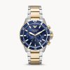 Emporio Armani Men’s Quartz Stainless Steel Blue Dial 43mm Watch AR11362 UAE DUBAI AJMAN SHARJAH ABU DHABI RAS AL KHAIMA UMM UL QUWAIN ALAIN FUJAIRAH