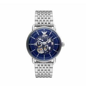 Emporio Armani Men’s Automatic Stainless Steel Blue Dial 43mm Watch AR60024 UAE DUBAI AJMAN SHARJAH ABU DHABI RAS AL KHAIMA UMM UL QUWAIN ALAIN FUJAIRAH