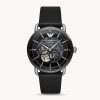 Emporio Armani Men’s Automatic Leather Strap Black Dial 43mm Watch AR60026 UAE DUBAI AJMAN SHARJAH ABU DHABI RAS AL KHAIMA UMM UL QUWAIN ALAIN FUJAIRAH