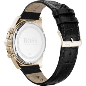 Hugo Boss Men’s Quartz Leather Strap Black Dial 45mm Watch 1513753 UAE DUBAI AJMAN SHARJAH ABU DHABI RAS AL KHAIMA UMM UL QUWAIN ALAIN FUJAIRAH