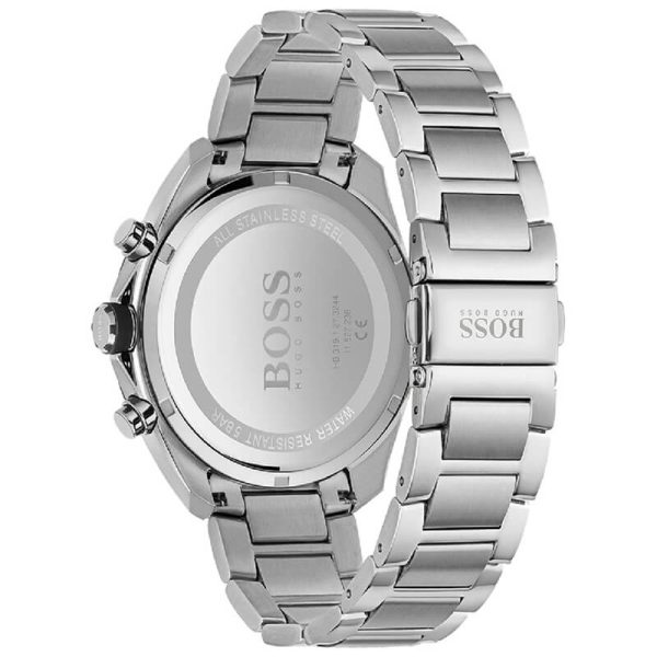 Hugo Boss Men’s Quartz Stainless Steel Black Dial 46mm Watch 1513857 UAE DUBAI AJMAN SHARJAH ABU DHABI RAS AL KHAIMA UMM UL QUWAIN ALAIN FUJAIRAH