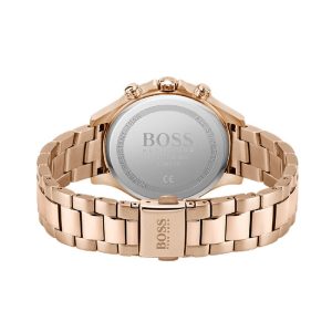Hugo Boss Women’s Quartz Stainless Steel Rose Gold Dial 38 Watch 1502592 UAE DUBAI AJMAN SHARJAH ABU DHABI RAS AL KHAIMA UMM UL QUWAIN ALAIN FUJAIRAH