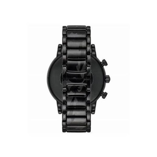 Emporio Armani Men’s Chronograph Quartz Stainless Steel Black Dial 46mm Watch AR11045 UAE DUBAI AJMAN SHARJAH ABU DHABI RAS AL KHAIMA UMM UL QUWAIN ALAIN FUJAIRAH