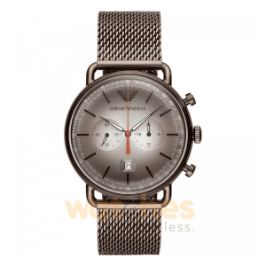 Emporio Armani Men’s Quartz Stainless Steel Grey Dial 43mm Watch AR11169 UAE DUBAI AJMAN SHARJAH ABU DHABI RAS AL KHAIMA UMM UL QUWAIN ALAIN FUJAIRAH