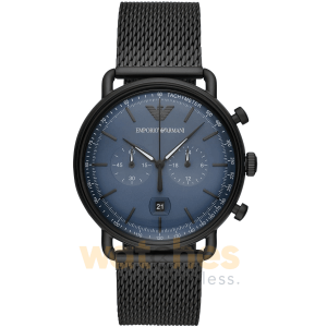 Emporio Armani Men’s Quartz Stainless Steel Blue Dial 43mm Watch AR11201 UAE DUBAI AJMAN SHARJAH ABU DHABI RAS AL KHAIMA UMM UL QUWAIN ALAIN FUJAIRAH