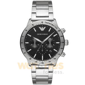 Emporio Armani Men’s Quartz Stainless Steel Black Dial 43mm Watch AR11241 UAE DUBAI AJMAN SHARJAH ABU DHABI RAS AL KHAIMA UMM UL QUWAIN ALAIN FUJAIRAH