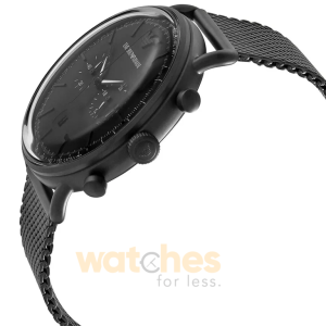 Emporio Armani Men’s Chronograph Quartz Stainless Steel Black Dial 43mm Watch AR11264