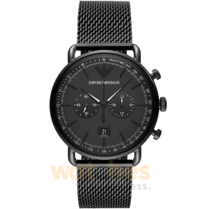Emporio Armani Men’s Chronograph Quartz Stainless Steel Black Dial 43mm Watch AR11264 UAE DUBAI AJMAN SHARJAH ABU DHABI RAS AL KHAIMA UMM UL QUWAIN ALAIN FUJAIRAH