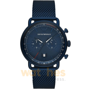 Emporio Armani Men’s Quartz Stainless Steel Blue Dial 43mm Watch AR11289 UAE DUBAI AJMAN SHARJAH ABU DHABI RAS AL KHAIMA UMM UL QUWAIN ALAIN FUJAIRAH