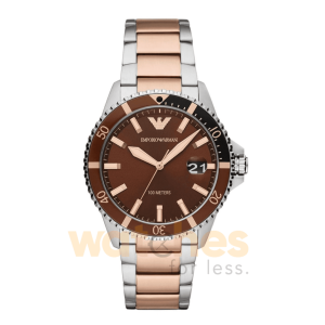 Emporio Armani Men’s Quartz Stainless Steel Brown Dial 42mm Watch AR11340 UAE DUBAI AJMAN SHARJAH ABU DHABI RAS AL KHAIMA UMM UL QUWAIN ALAIN FUJAIRAH