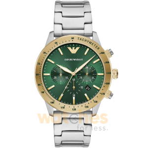 Emporio Armani Men’s Quartz Stainless Steel Green Dial 43mm Watch AR11454 UAE DUBAI AJMAN SHARJAH ABU DHABI RAS AL KHAIMA UMM UL QUWAIN ALAIN FUJAIRAH