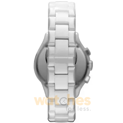 Emporio Armani Women's Quartz Ceramic White Dial 38mm Watch AR1404 - Image 2