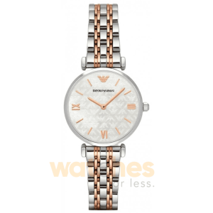 Emporio Armani Women’s Quartz Stainless Steel Mother of Pearl Dial 32mm Watch AR1987 UAE DUBAI AJMAN SHARJAH ABU DHABI RAS AL KHAIMA UMM UL QUWAIN ALAIN FUJAIRAH