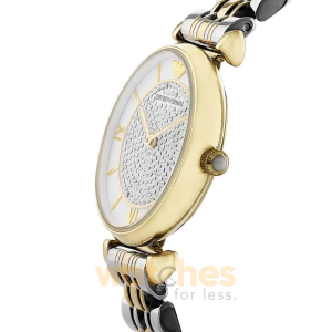 Alternative view of Emporio Armani Women’s Quartz Stainless Steel White Dial 32mm Watch AR2076