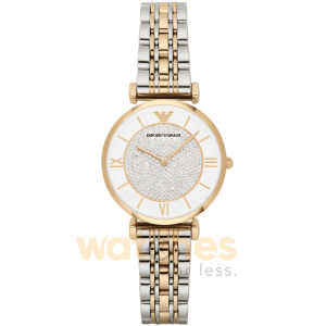 Emporio Armani Women’s Quartz Stainless Steel White Dial 32mm Watch AR2076 UAE DUBAI AJMAN SHARJAH ABU DHABI RAS AL KHAIMA UMM UL QUWAIN ALAIN FUJAIRAH