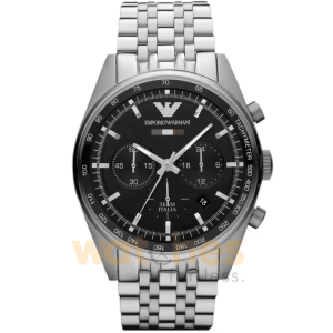 Emporio Armani Men’s Chronograph Stainless Steel Black Dial 46mm Watch AR5983 UAE DUBAI AJMAN SHARJAH ABU DHABI RAS AL KHAIMA UMM UL QUWAIN ALAIN FUJAIRAH