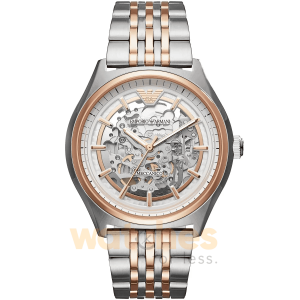 Emporio Armani Men’s Automatic Stainless Steel White Dial 43mm AR60002 UAE DUBAI AJMAN SHARJAH ABU DHABI RAS AL KHAIMA UMM UL QUWAIN ALAIN FUJAIRAH