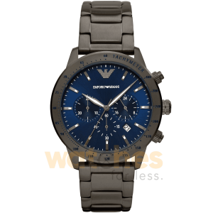 Emporio Armani Men’s Quartz Stainless Steel Blue Dial 44mm Watch AR80045 UAE DUBAI AJMAN SHARJAH ABU DHABI RAS AL KHAIMA UMM UL QUWAIN ALAIN FUJAIRAH