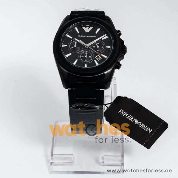 Emporio Armani Men’s Quartz Stainless Steel Black Dial 44mm Watch AR6092 UAE DUBAI AJMAN SHARJAH ABU DHABI RAS AL KHAIMA UMM UL QUWAIN ALAIN FUJAIRAH