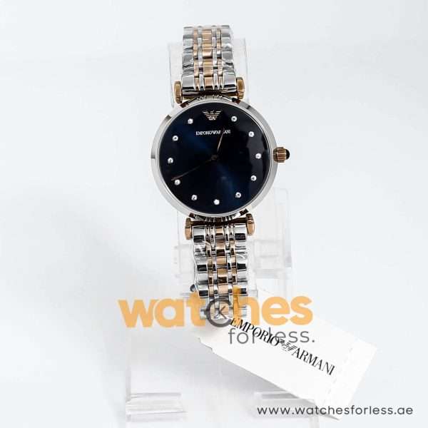 Emporio Armani Women’s Quartz Stainless Steel Blue Dial 32mm Watch AR11092 UAE DUBAI AJMAN SHARJAH ABU DHABI RAS AL KHAIMA UMM UL QUWAIN ALAIN FUJAIRAH