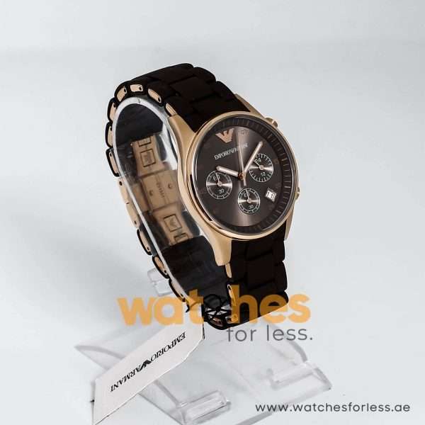 Emporio Armani Men’s Quartz Chronograph Brown Dial 38mm Watch AR5891 UAE DUBAI AJMAN SHARJAH ABU DHABI RAS AL KHAIMA UMM UL QUWAIN ALAIN FUJAIRAH