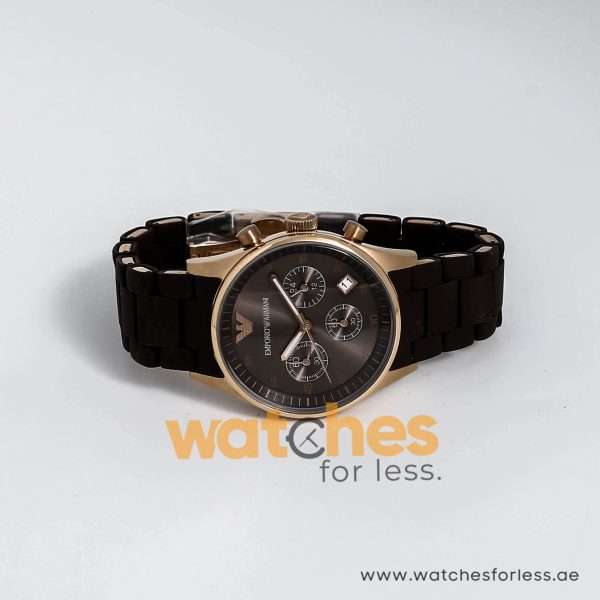 Emporio Armani Men’s Quartz Chronograph Brown Dial 38mm Watch AR5891 UAE DUBAI AJMAN SHARJAH ABU DHABI RAS AL KHAIMA UMM UL QUWAIN ALAIN FUJAIRAH