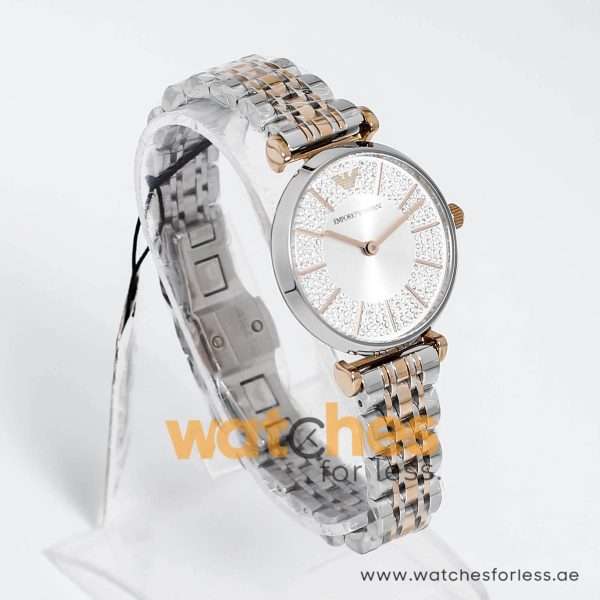 Emporio Armani Women’s Quartz Stainless Steel White Dial 32mm Watch AR1926 UAE DUBAI AJMAN SHARJAH ABU DHABI RAS AL KHAIMA UMM UL QUWAIN ALAIN FUJAIRAH