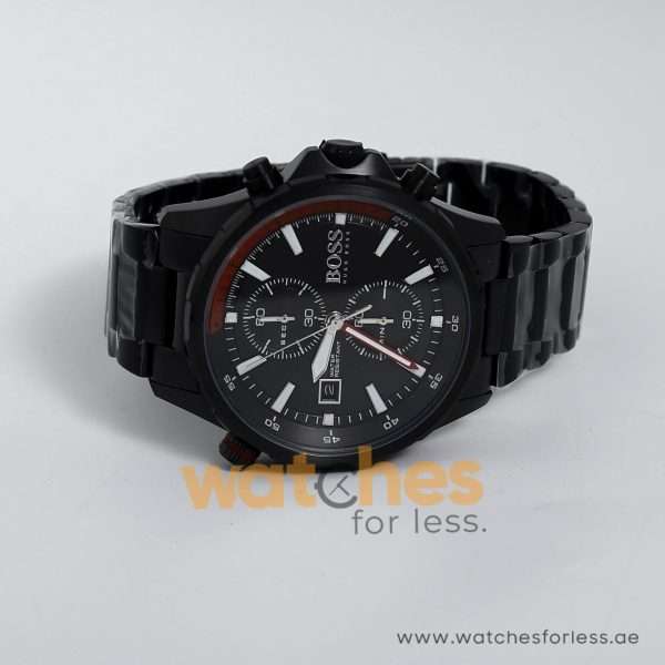 Hugo Boss Men’s Chronograph Quartz Stainless Steel Black Dial 46mm Watch 1513825 UAE DUBAI AJMAN SHARJAH ABU DHABI RAS AL KHAIMA UMM UL QUWAIN ALAIN FUJAIRAH