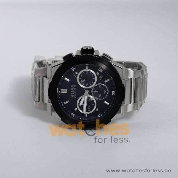 Hugo Boss Men’s Chronograph Quartz Stainless Steel Blue Dial 46mm Watch 1513360 UAE DUBAI AJMAN SHARJAH ABU DHABI RAS AL KHAIMA UMM UL QUWAIN ALAIN FUJAIRAH