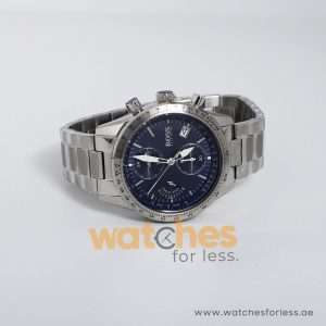 Hugo Boss Men’s Quartz Stainless Steel Blue Dial 44mm Watch 1513850 UAE DUBAI AJMAN SHARJAH ABU DHABI RAS AL KHAIMA UMM UL QUWAIN ALAIN FUJAIRAH