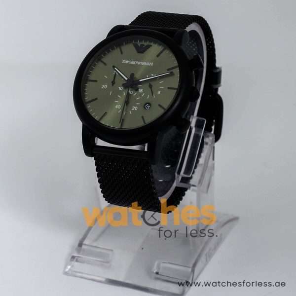 Emporio Armani Men’s Quartz Stainless Steel Green Dial 46mm Watch AR11470 UAE DUBAI AJMAN SHARJAH ABU DHABI RAS AL KHAIMA UMM UL QUWAIN ALAIN FUJAIRAH